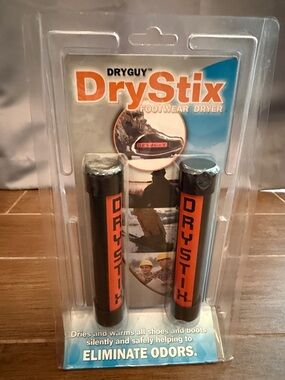 DryStix Footwear Dryer - Black and Orange
